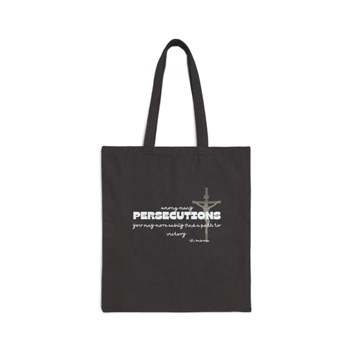 St Ambrose 'Persecutions' Cotton Tote Bag