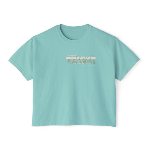 Boxy Tee - St Therese Saint Quote Discouraged Bible Verse Women's T-Shirt