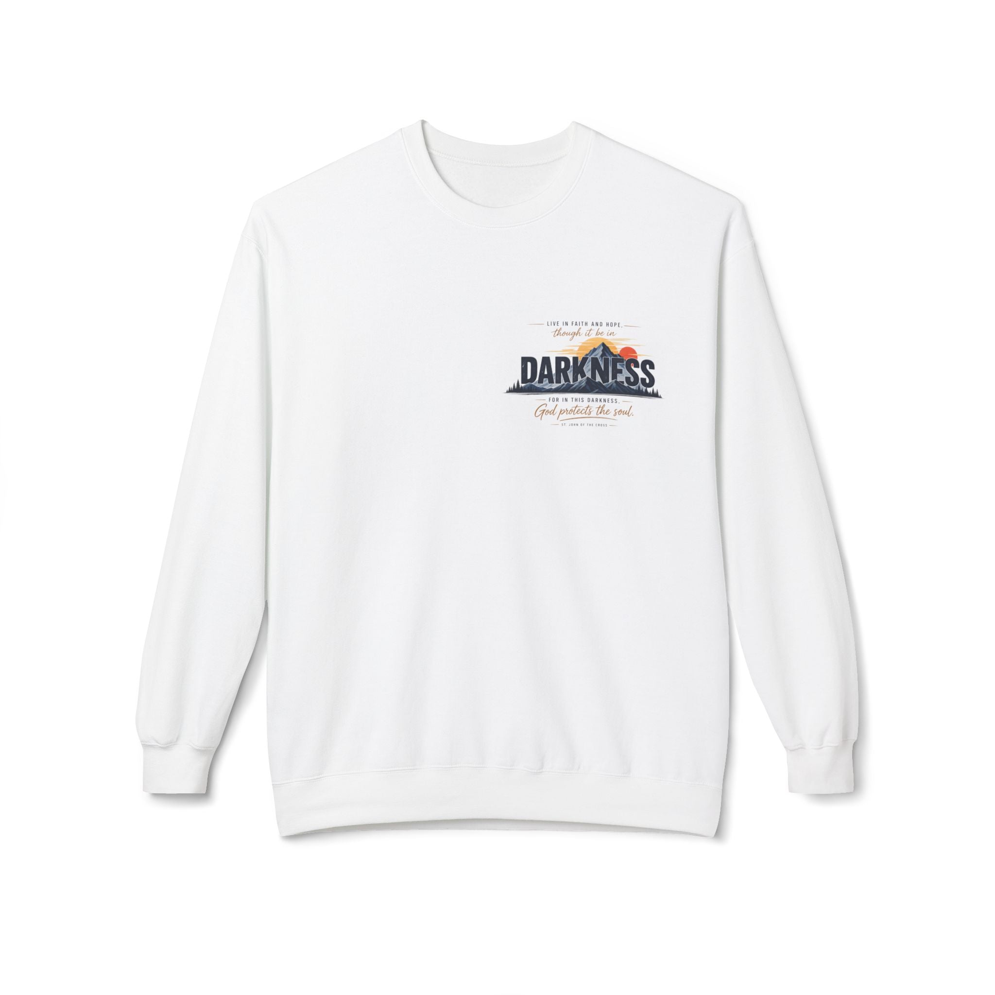 St. John of the Cross 'Dark Night of the Soul' Crewneck Sweatshirt