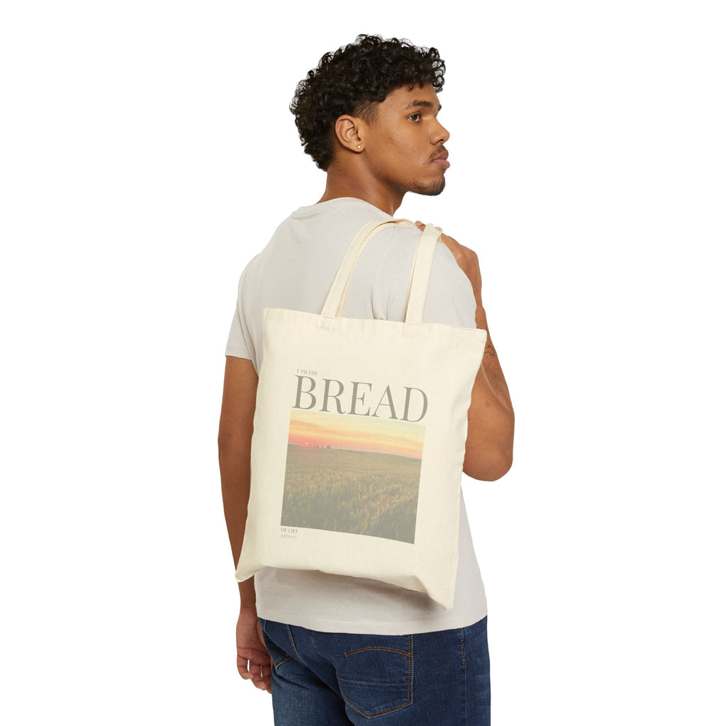 The Bread I AM - Vintage Feel, Cotton Tote Bag
