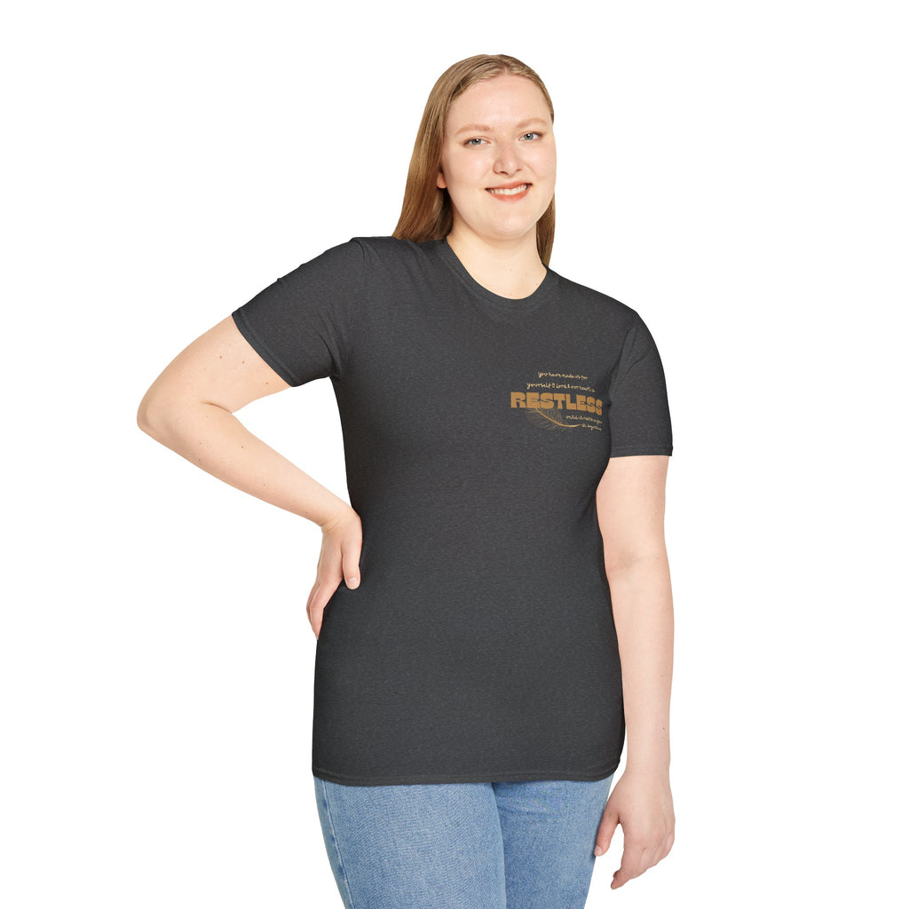 St. Augustine 'Restless' Quote T-Shirt