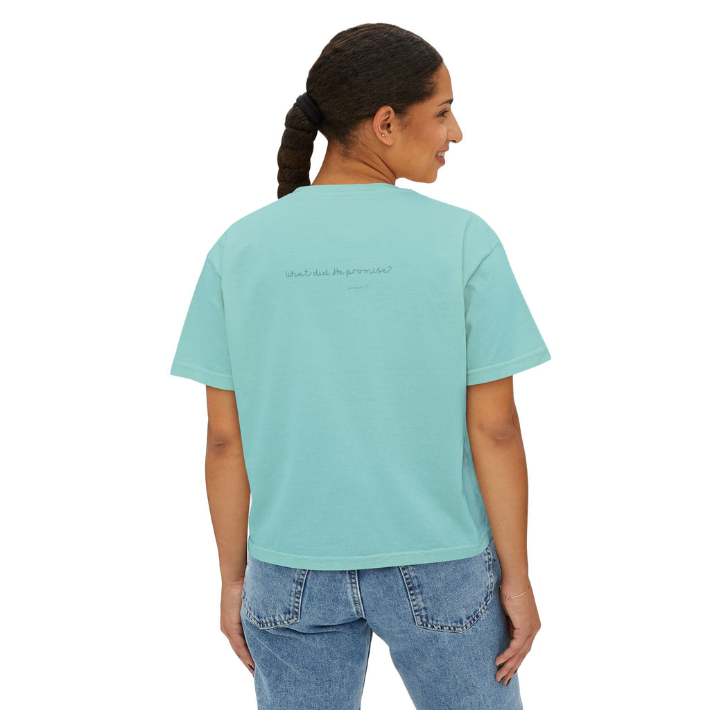 Boxy Tee - St Teresa Saint Quote Poverty Bible Verse Women's T-Shirt