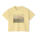 The Resurrection I AM T-Shirt - Vintage Feel, Bible Verse, Women's Boxy Tee