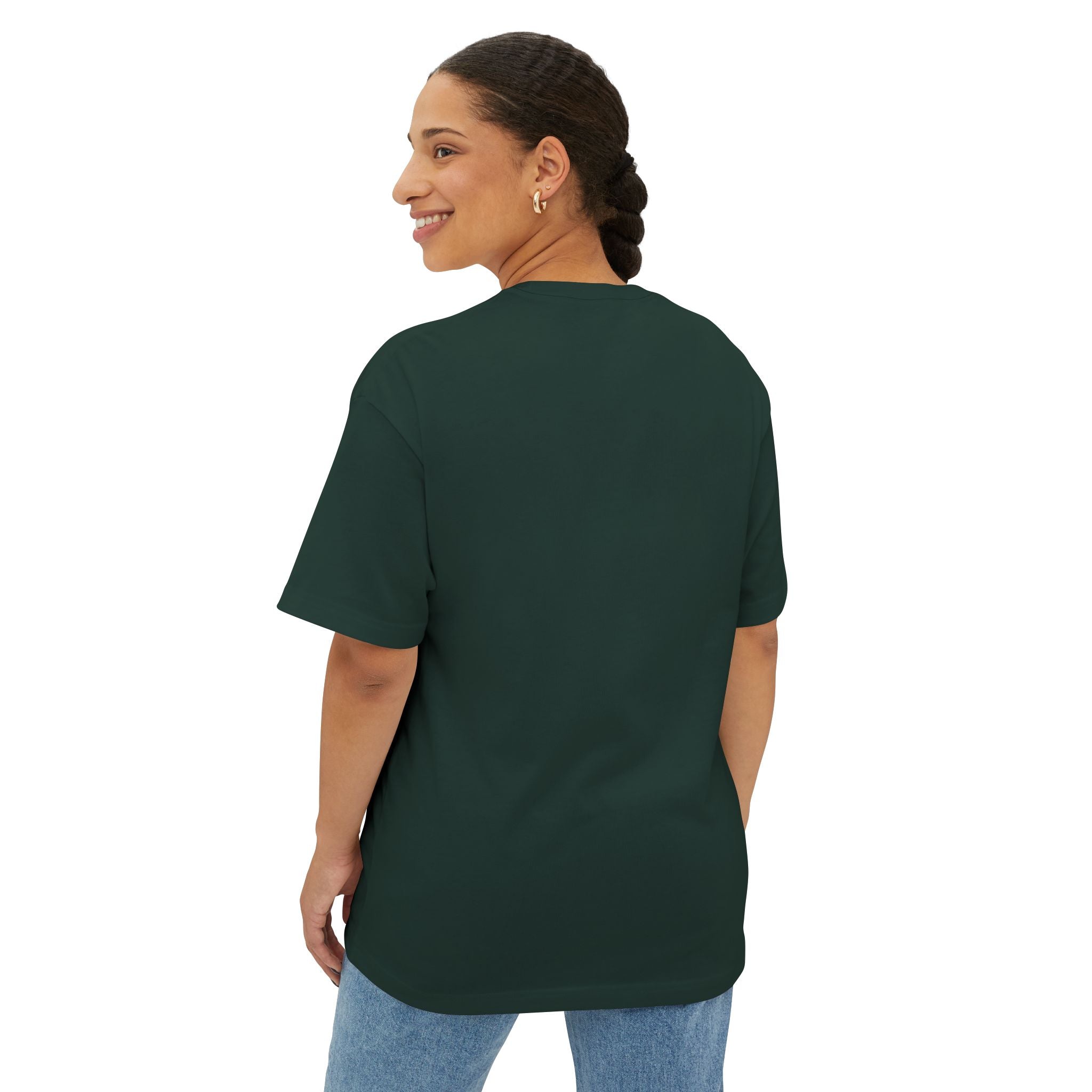 I AM The Way Floral Path Vintage Tee — Nature Graphic Oversized T-Shirt