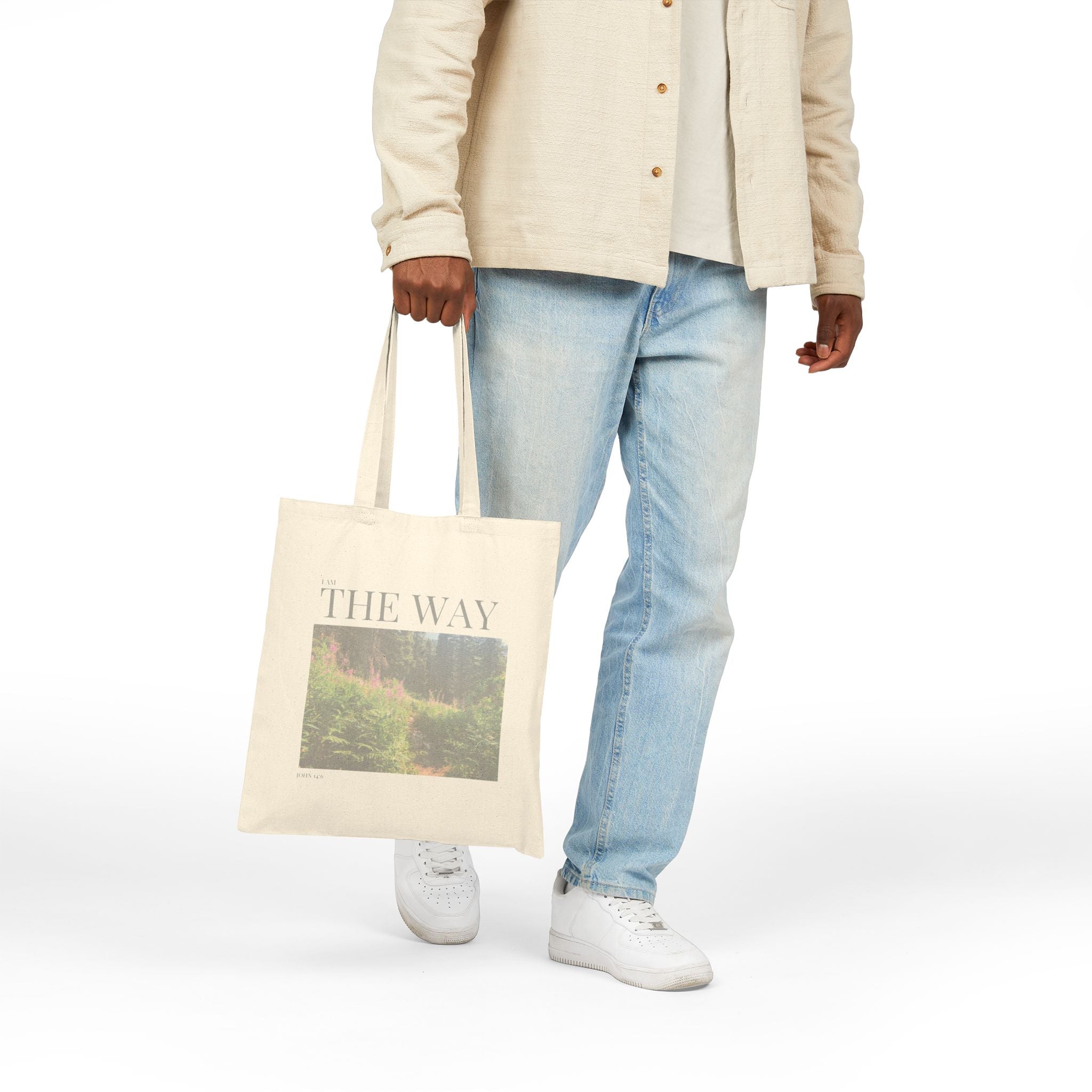 The Way I AM - Vintage Feel, Cotton Tote Bag