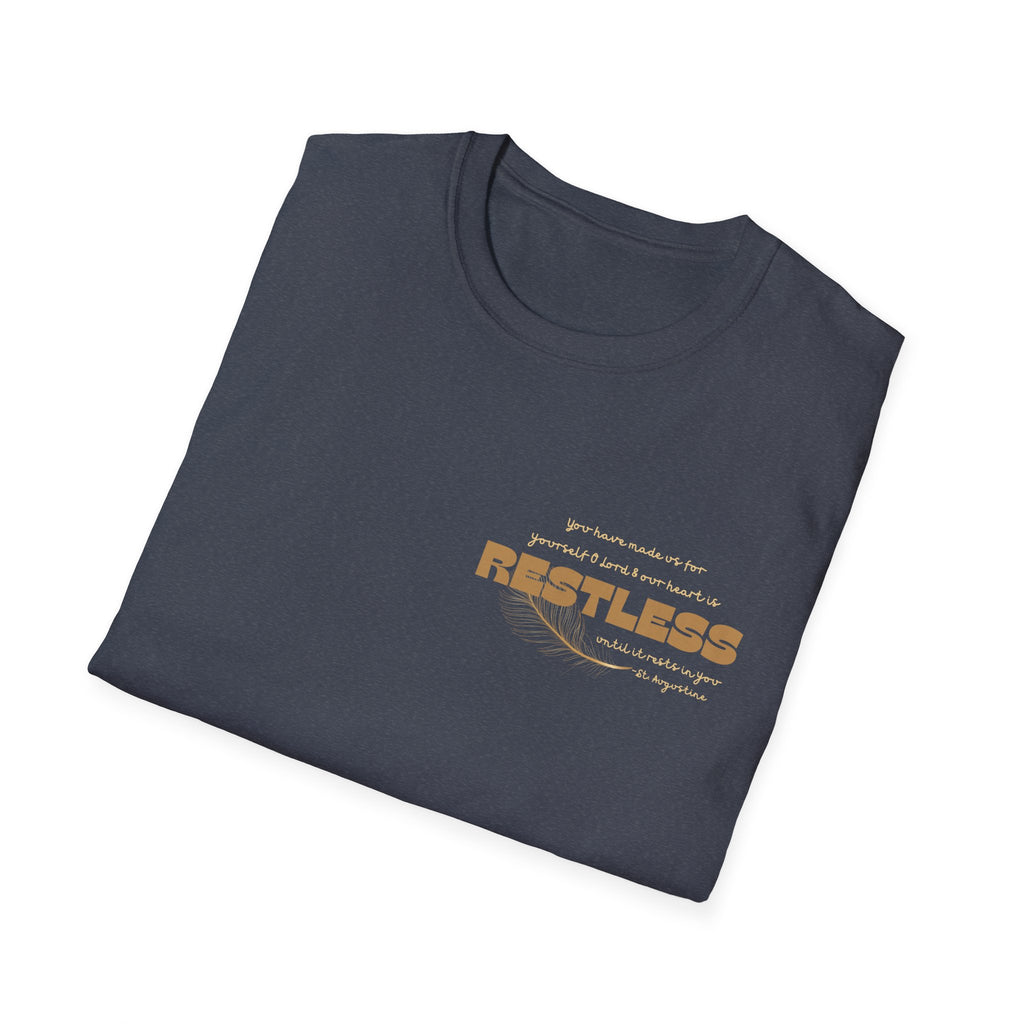 St. Augustine 'Restless' Quote T-Shirt