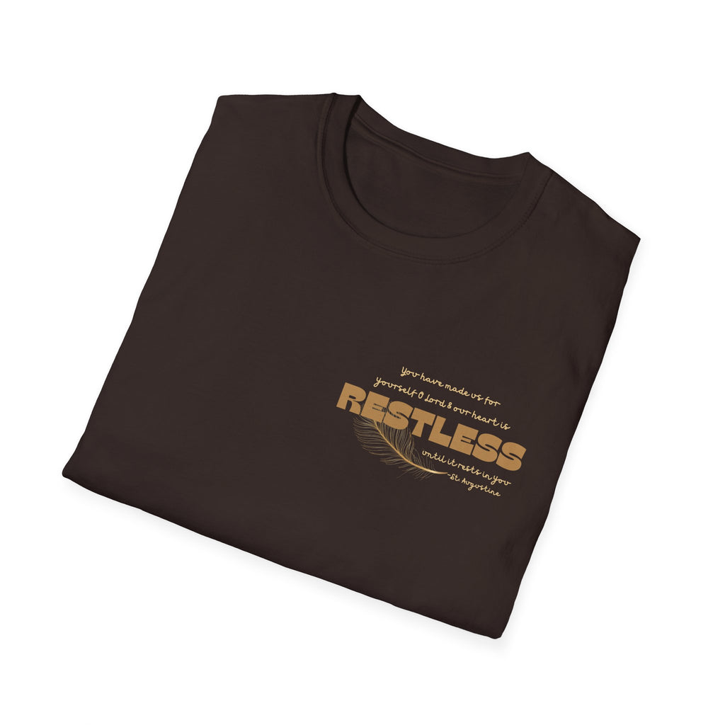St. Augustine 'Restless' Quote T-Shirt