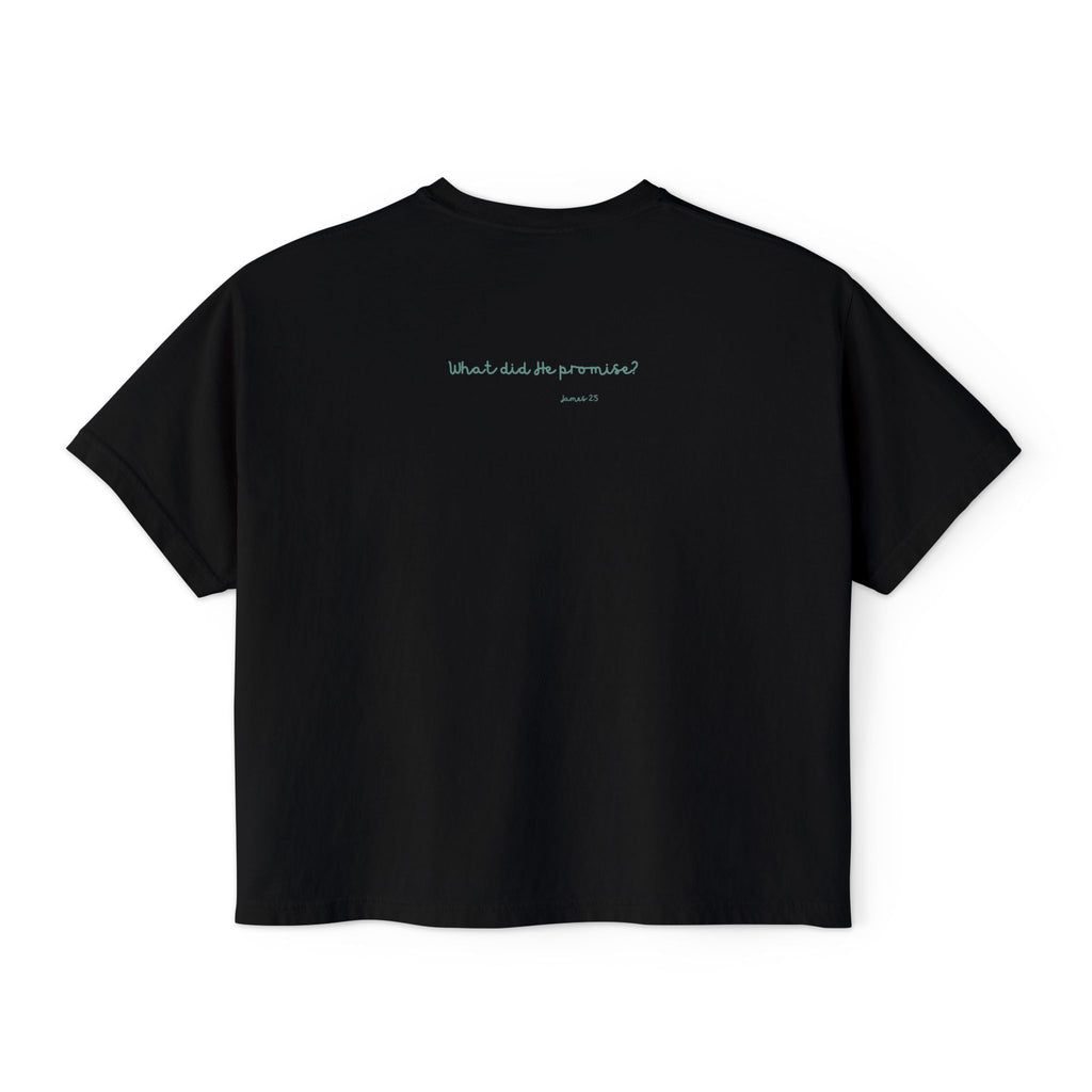 Boxy Tee - St Teresa Saint Quote Poverty Bible Verse Women's T-Shirt