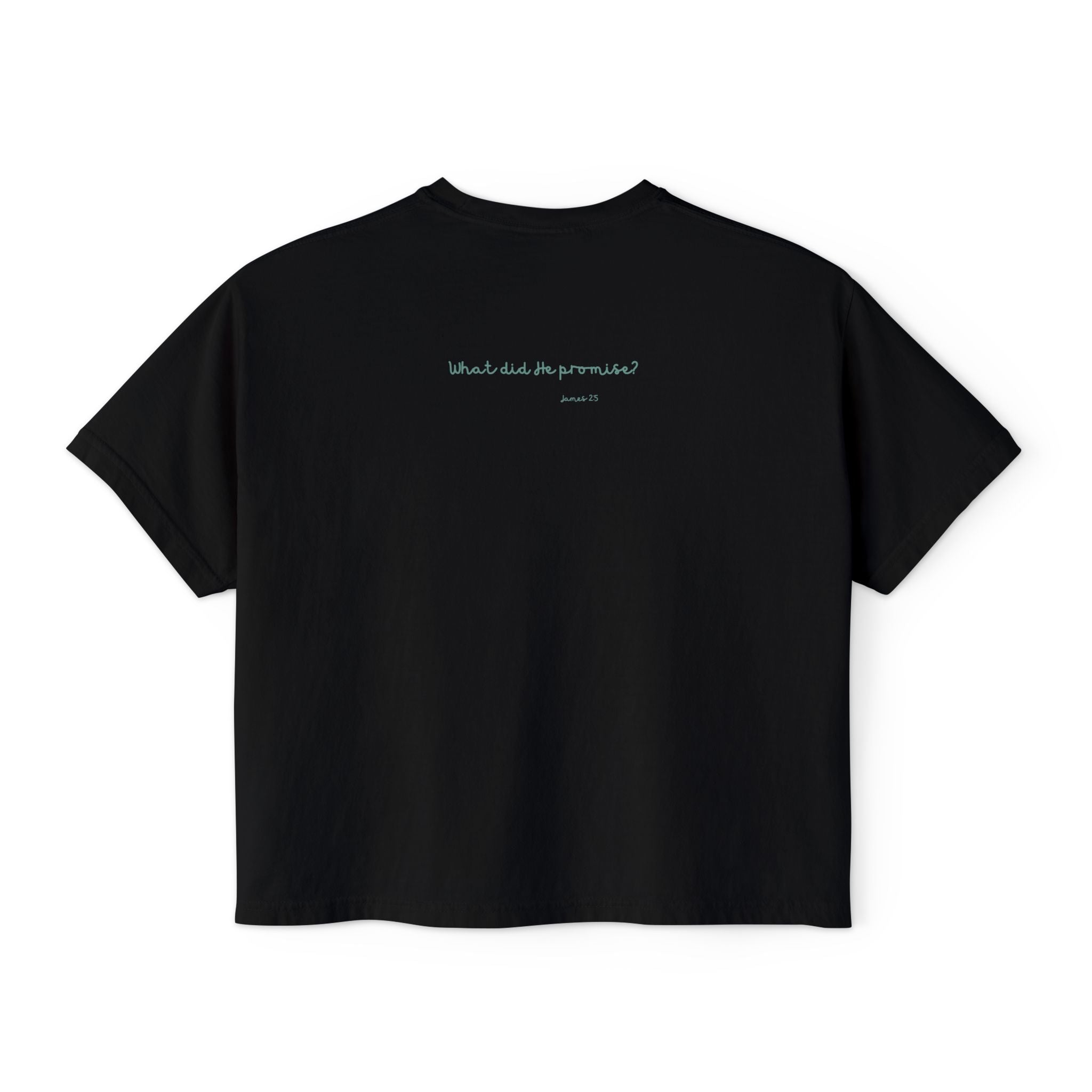 Boxy Tee - St Teresa Saint Quote Poverty Bible Verse Women's T-Shirt