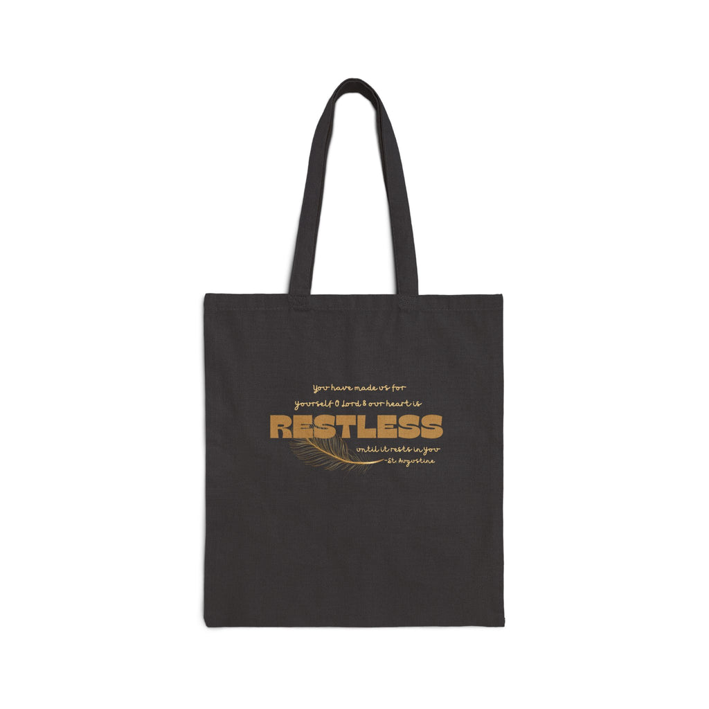 St. Augustine 'Restless' Cotton Tote Bag