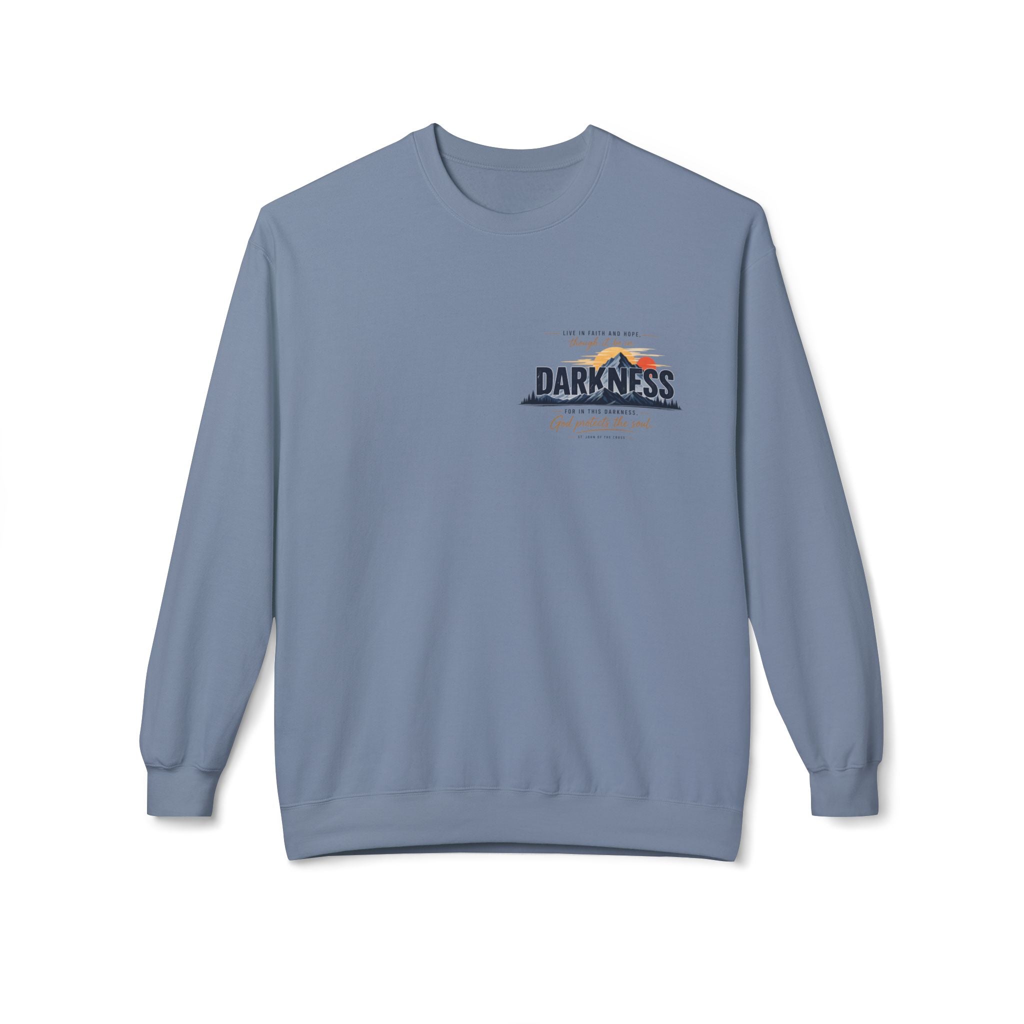 St. John of the Cross 'Dark Night of the Soul' Crewneck Sweatshirt