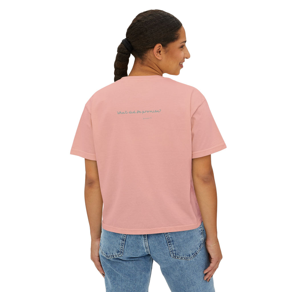 Boxy Tee - St Teresa Saint Quote Poverty Bible Verse Women's T-Shirt