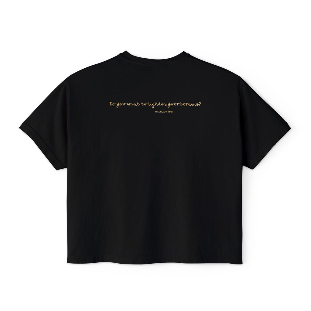 Boxy Tee - St Augustine Saint Quote Restless Bible Verse Women's T-Shirt