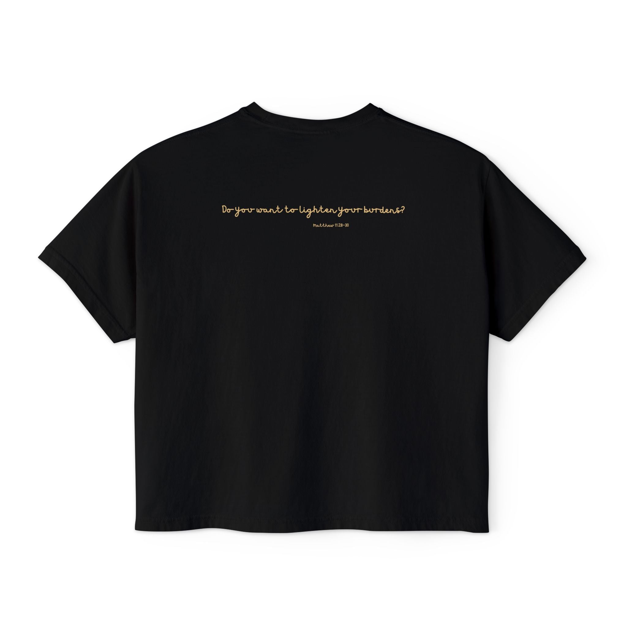 Boxy Tee - St Augustine Saint Quote Restless Bible Verse Women's T-Shirt