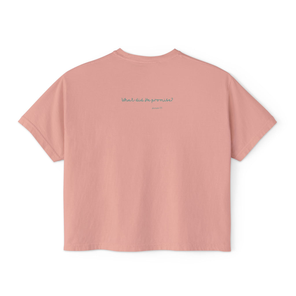 Boxy Tee - St Teresa Saint Quote Poverty Bible Verse Women's T-Shirt