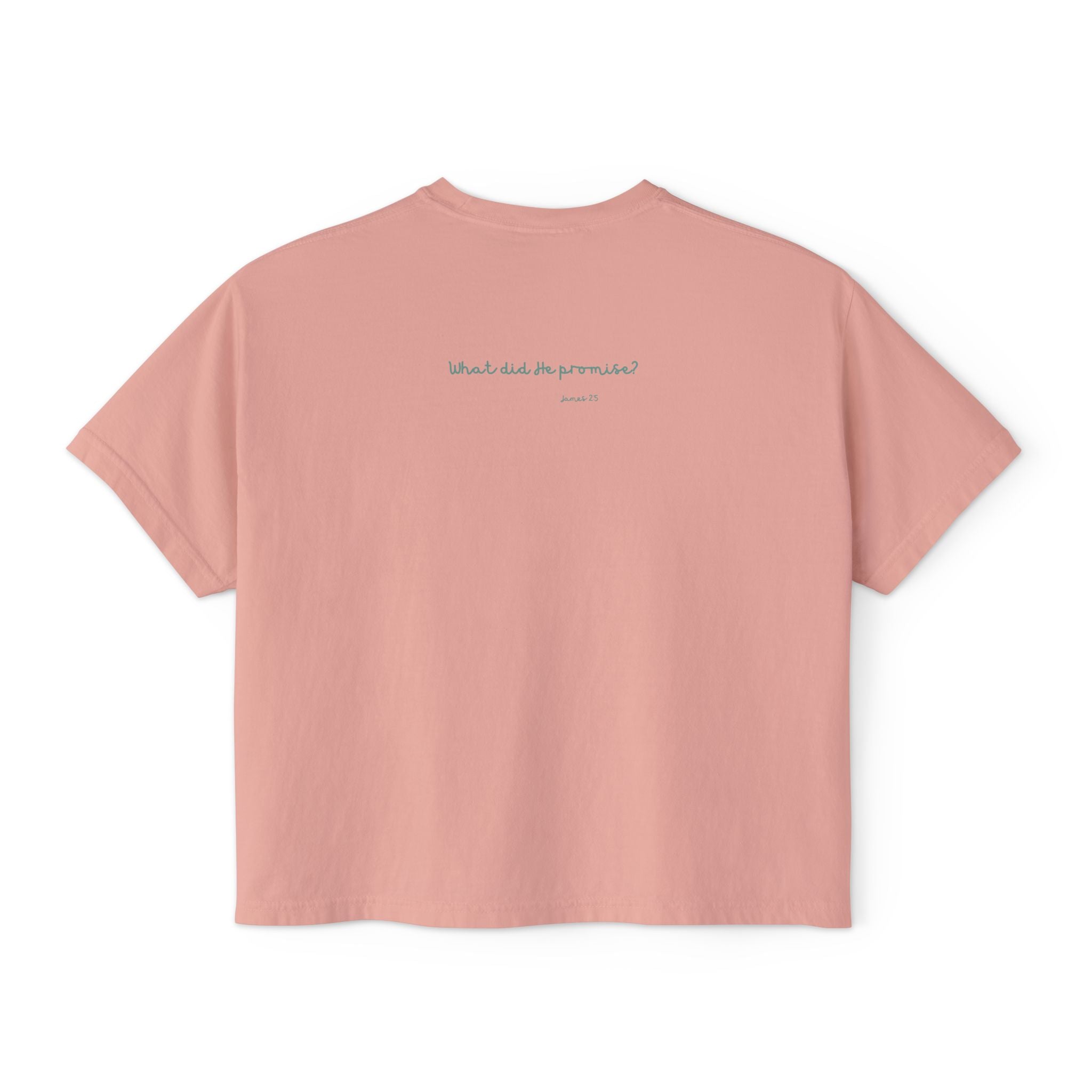 Boxy Tee - St Teresa Saint Quote Poverty Bible Verse Women's T-Shirt
