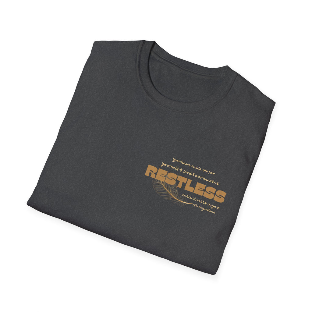 St. Augustine 'Restless' Quote T-Shirt