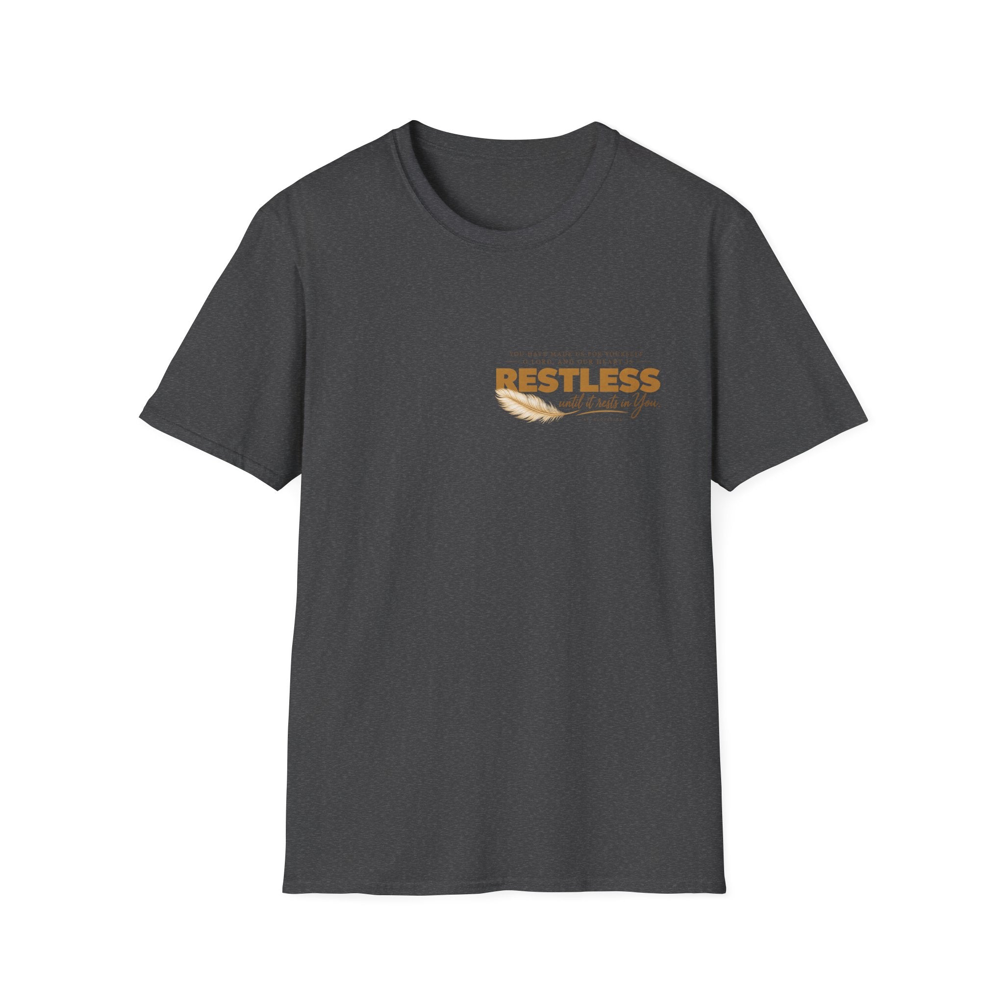 St. Augustine 'Restless' Quote T-Shirt