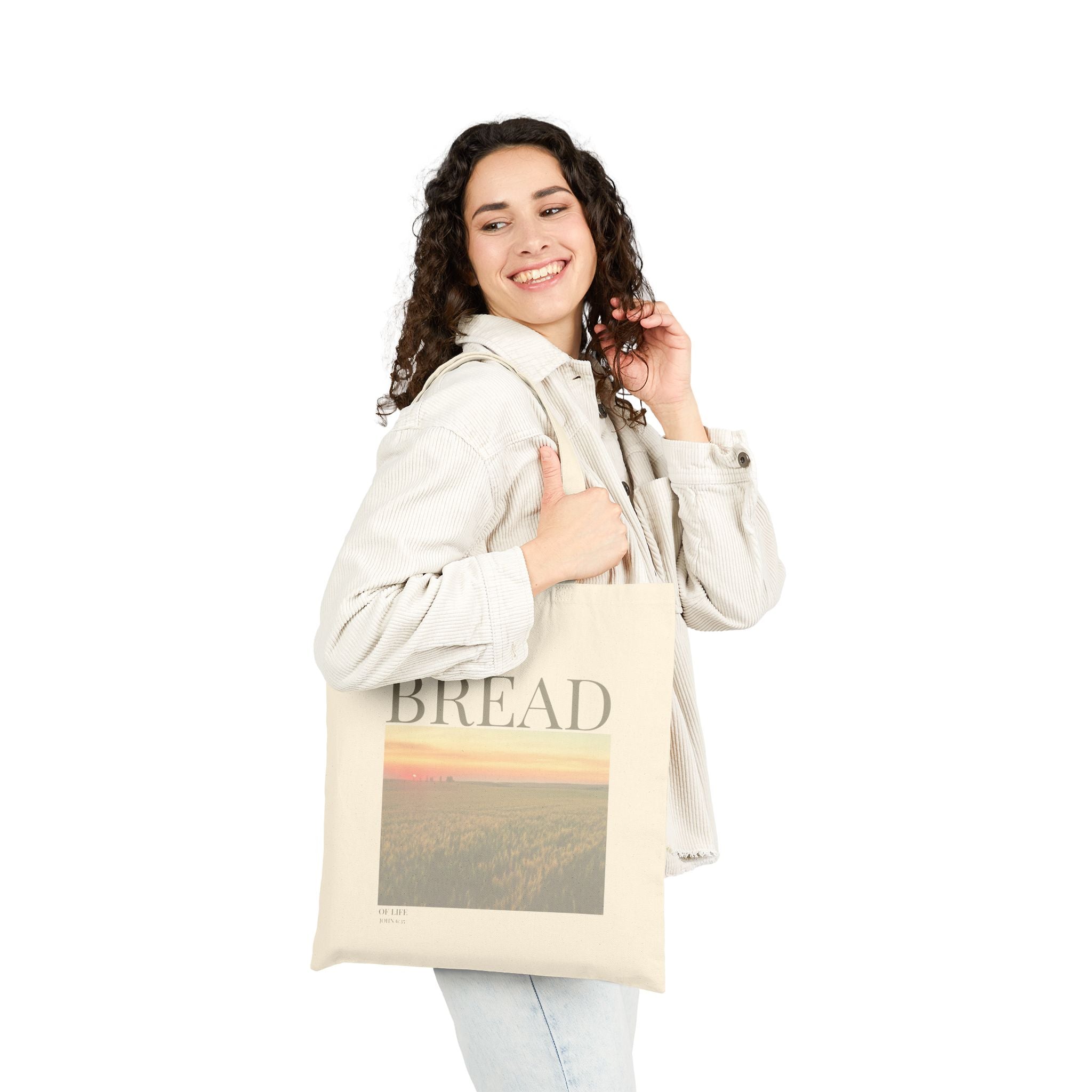The Bread I AM - Vintage Feel, Cotton Tote Bag