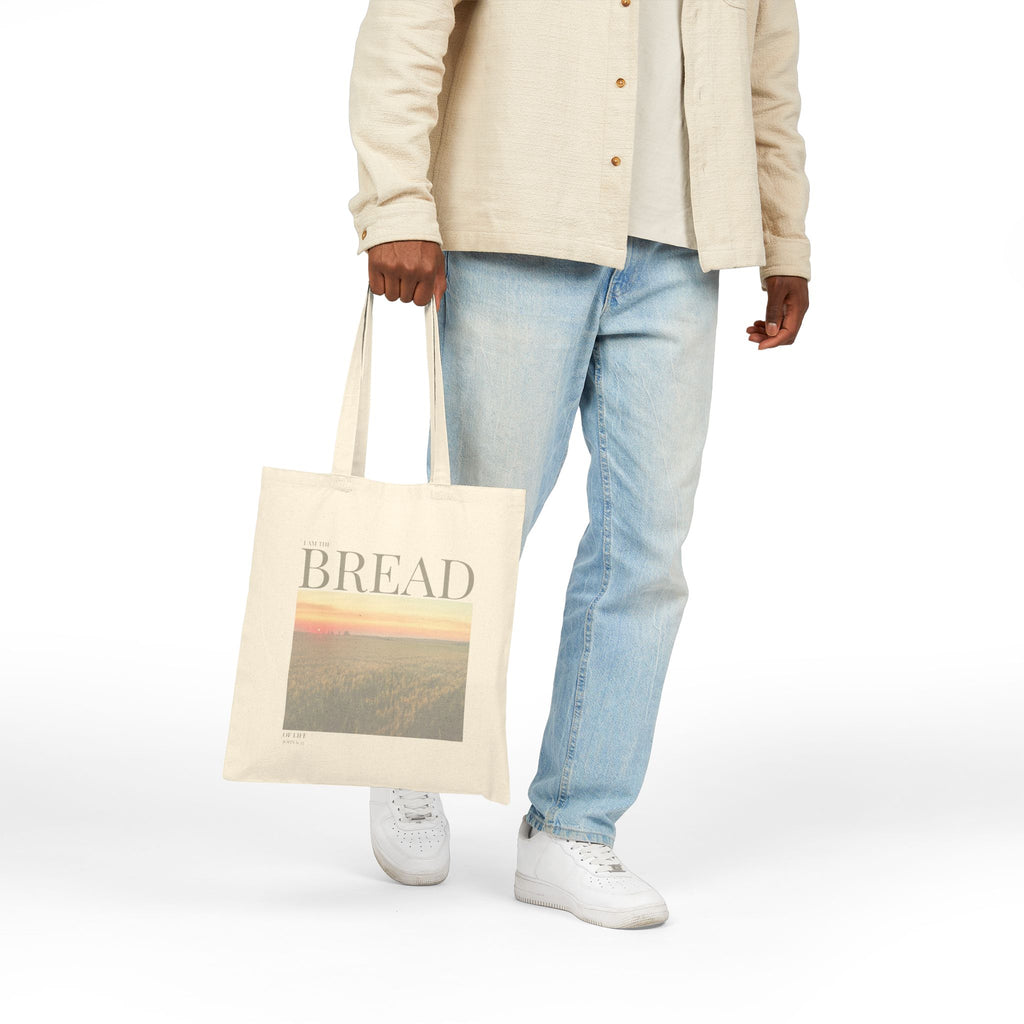 The Bread I AM - Vintage Feel, Cotton Tote Bag