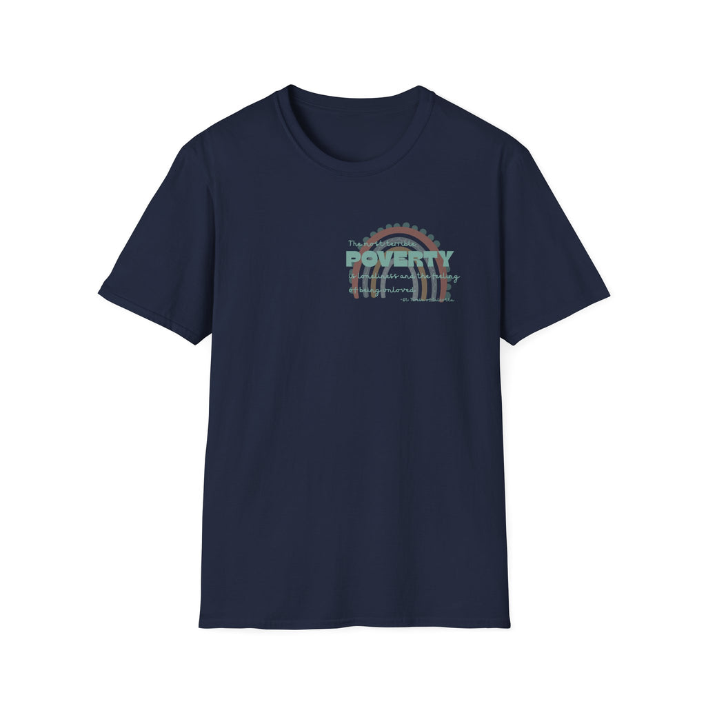 St. Teresa of Calcutta Quote T-Shirt — Poverty Inspirational Faith Tee