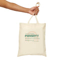 St. Teresa of Calcutta 'Poverty' Cotton Tote Bag