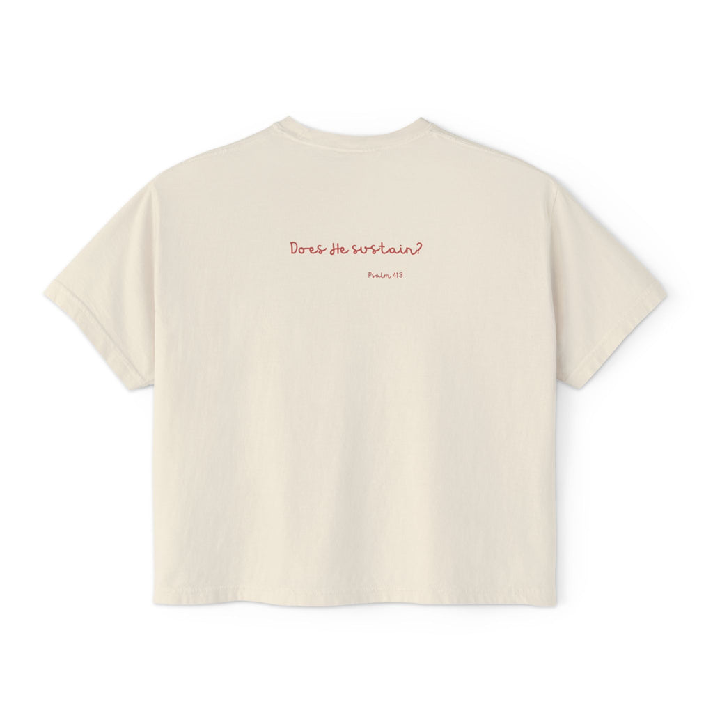 Boxy Tee - St Theresa Saint Quote Sickness Bible Verse Women's T-Shirt