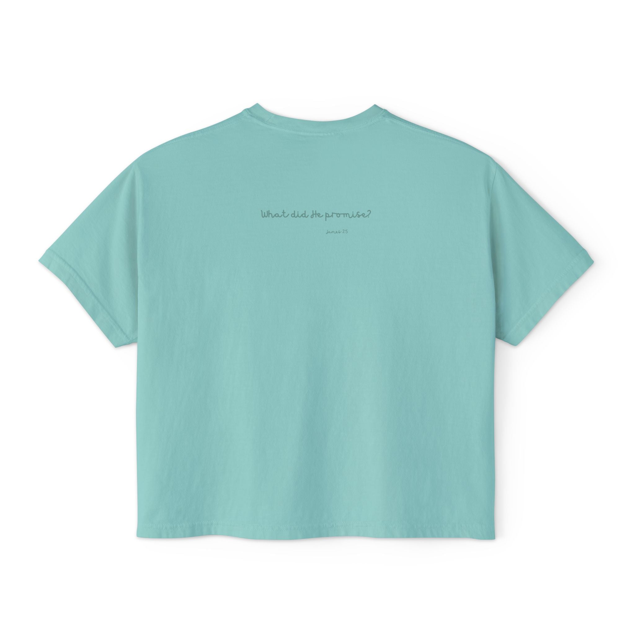 Boxy Tee - St Teresa Saint Quote Poverty Bible Verse Women's T-Shirt