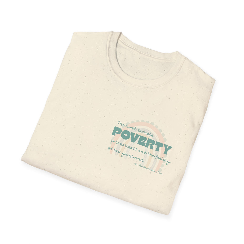 St. Teresa of Calcutta Quote T-Shirt — Poverty Inspirational Faith Tee