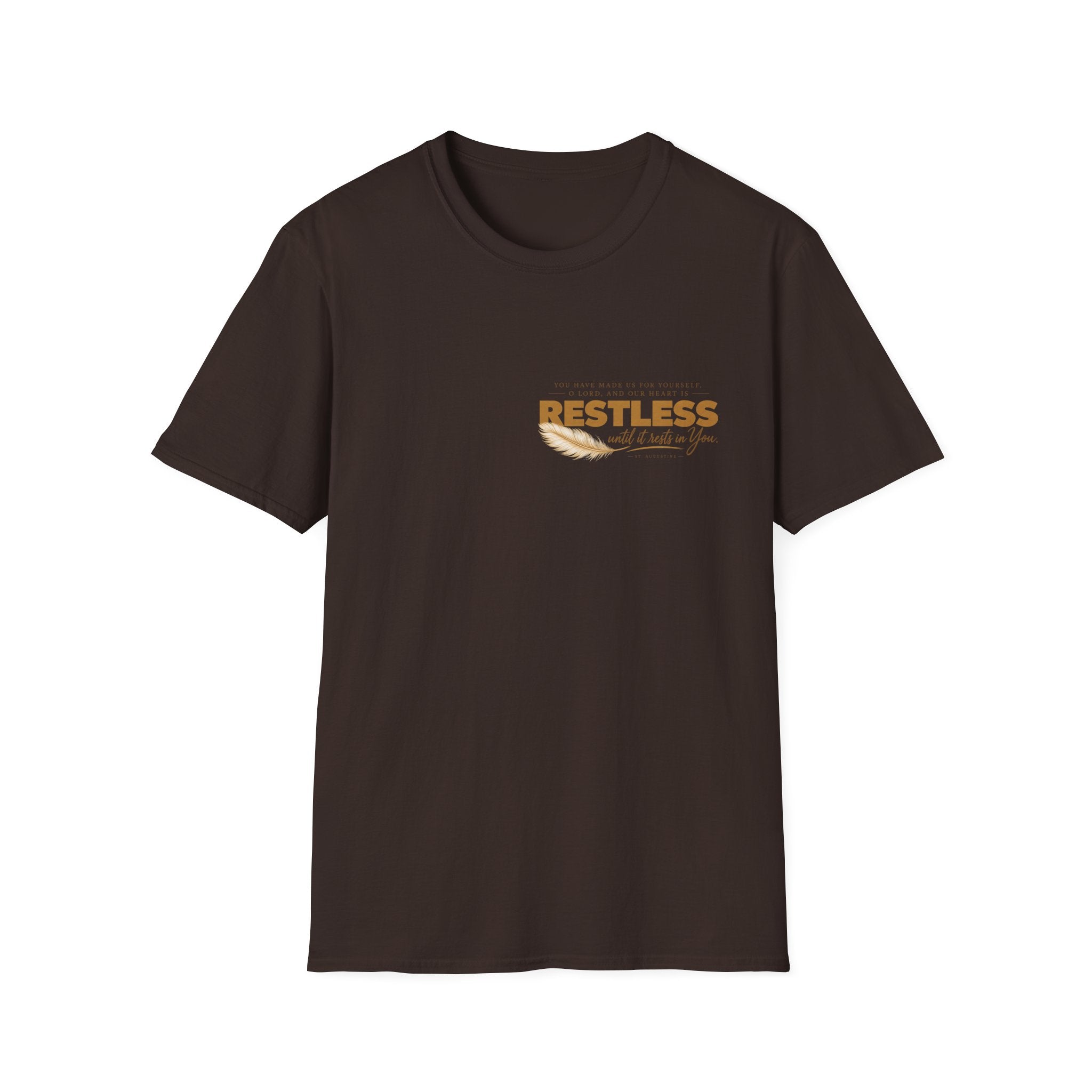 St. Augustine 'Restless' Quote T-Shirt