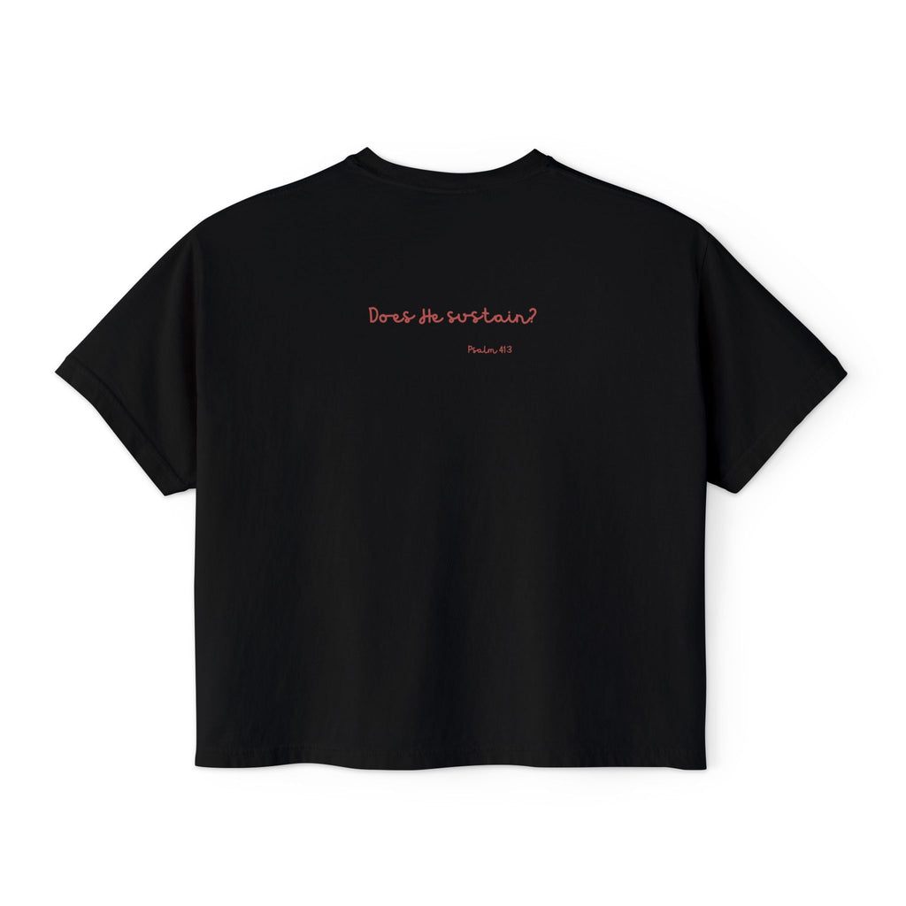 Boxy Tee - St Theresa Saint Quote Sickness Bible Verse Women's T-Shirt