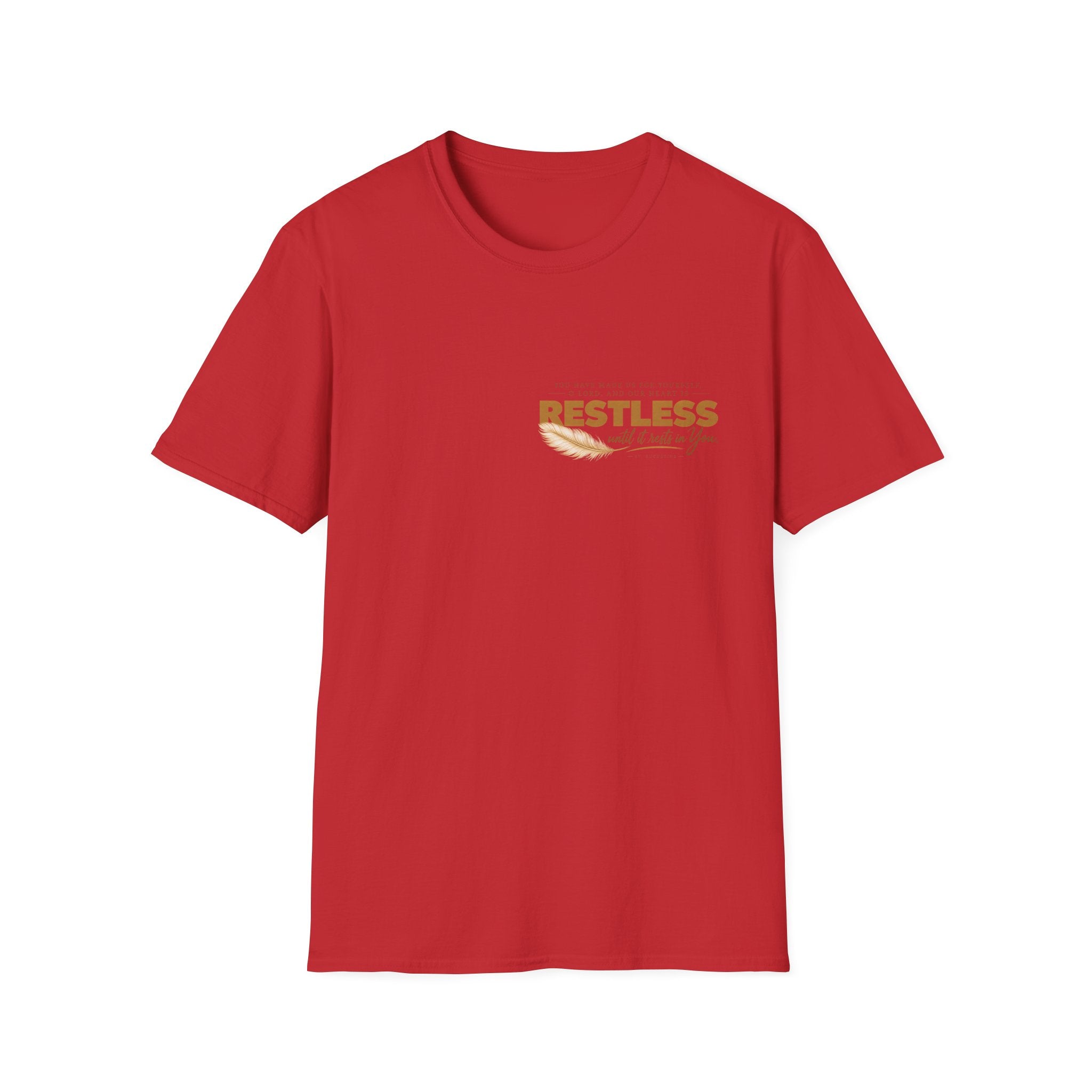 St. Augustine 'Restless' Quote T-Shirt