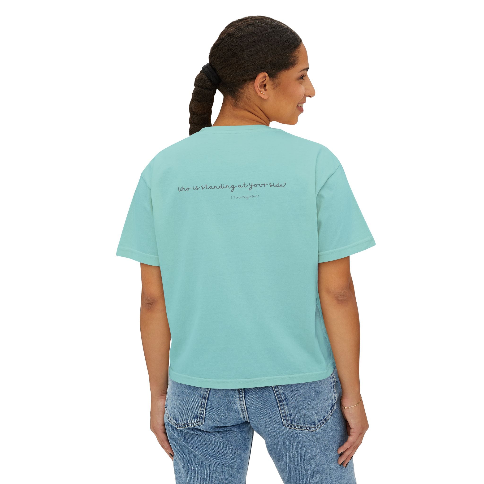 Boxy Tee - St Teresa Saint Quote Loneliness Women's T-Shirt
